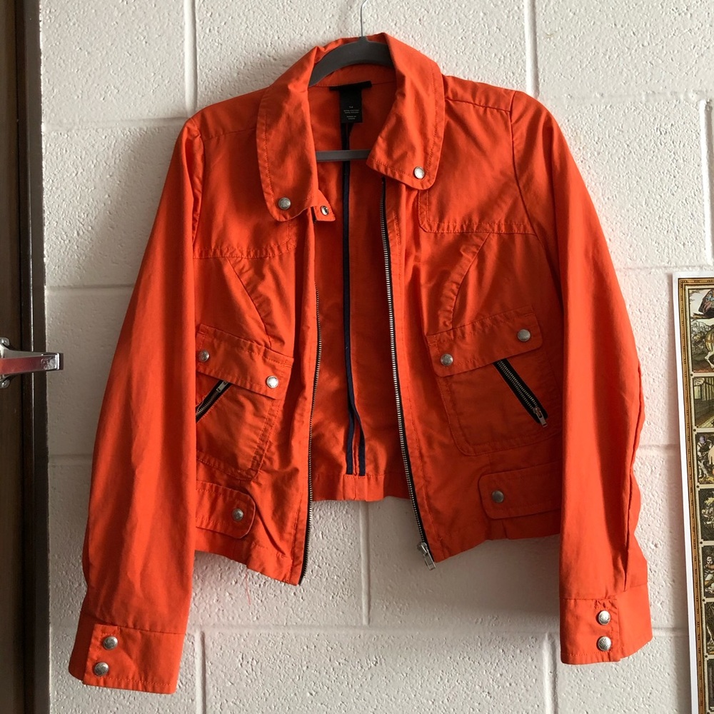 Orange fall jacket blazer - Picture 3 of 3